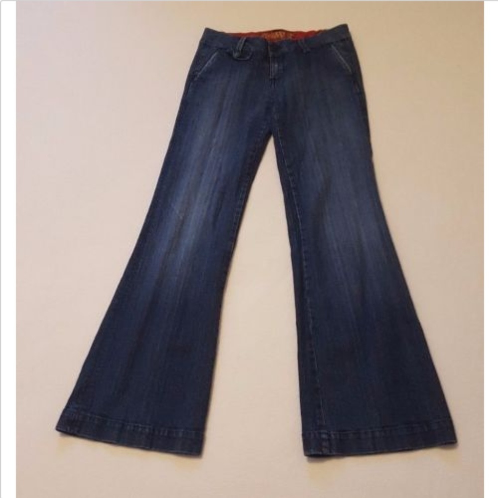 Women's/Junior Sz 3 Blue Jeans LIPSTICK Flare Jean